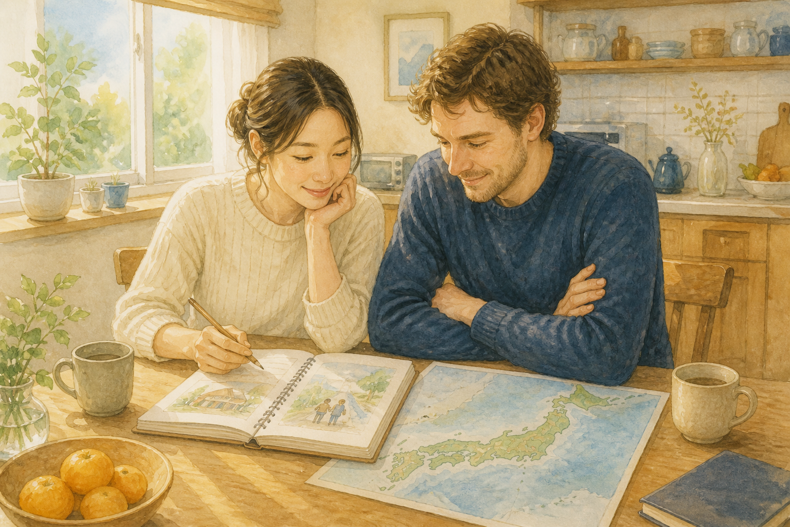 民泊運営情報局のイラスト